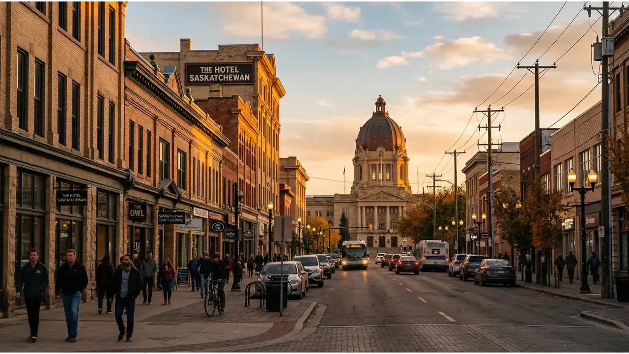 Regina SK, North America